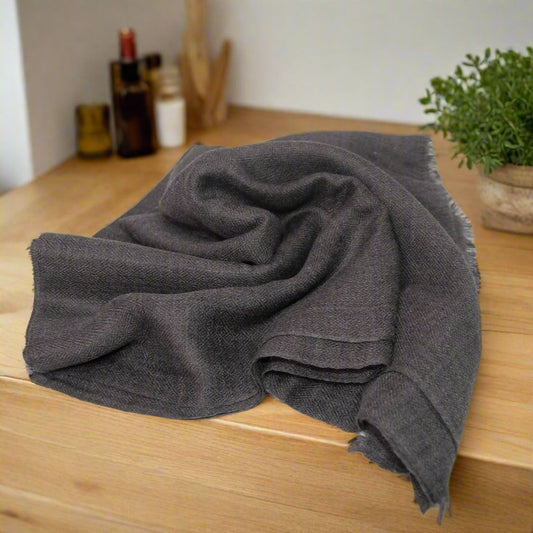 Ash Grey Pashmina Scarf