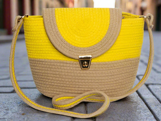 Yellow Shoulder Bag